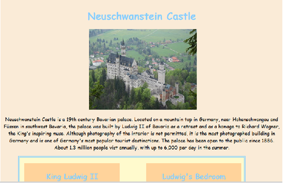Websites: Replicate Design Shown