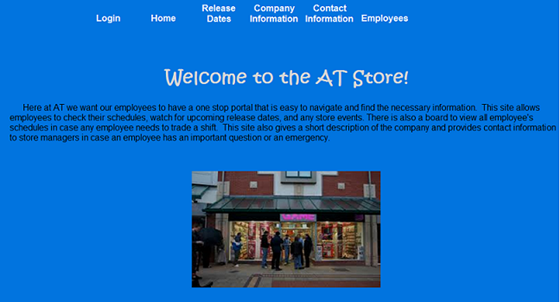 Websites: ASP.NET Project