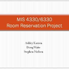 Projects: Room Request Project